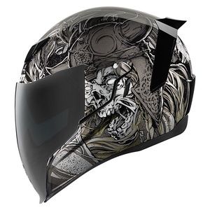 Icon Airflite Krom Motorcycle helmet new